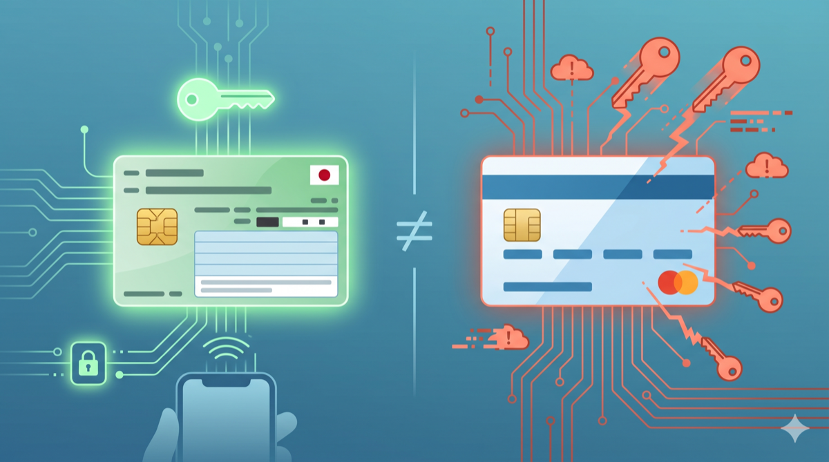 クレジットカードのICチップは、マイナと同じように認証器にできるか? — 実機で確かめた